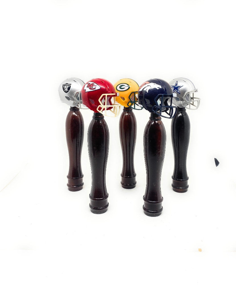 NFL Custom Beer tap handle every team available Helmet Cherry