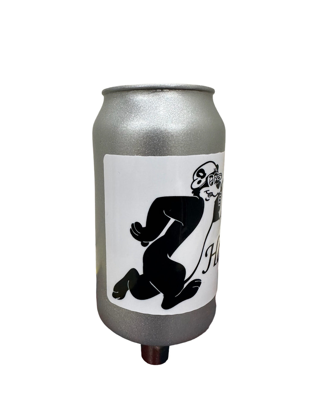 Hamms Beer Can Football Bear Themed Beer tap Handle