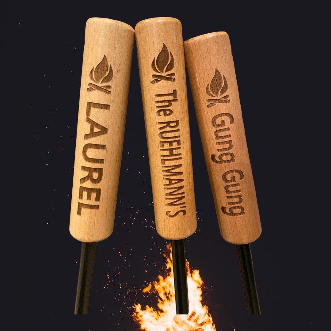 Custom personalized fire poker