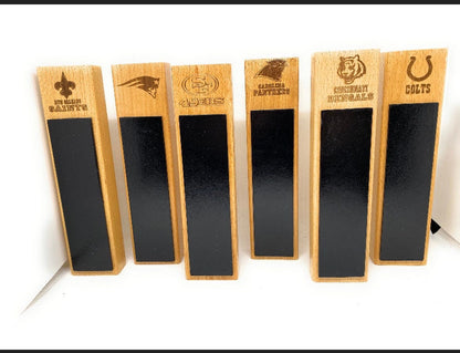 NFL Custom Beer tap handle every team available Chalk Chalkboard