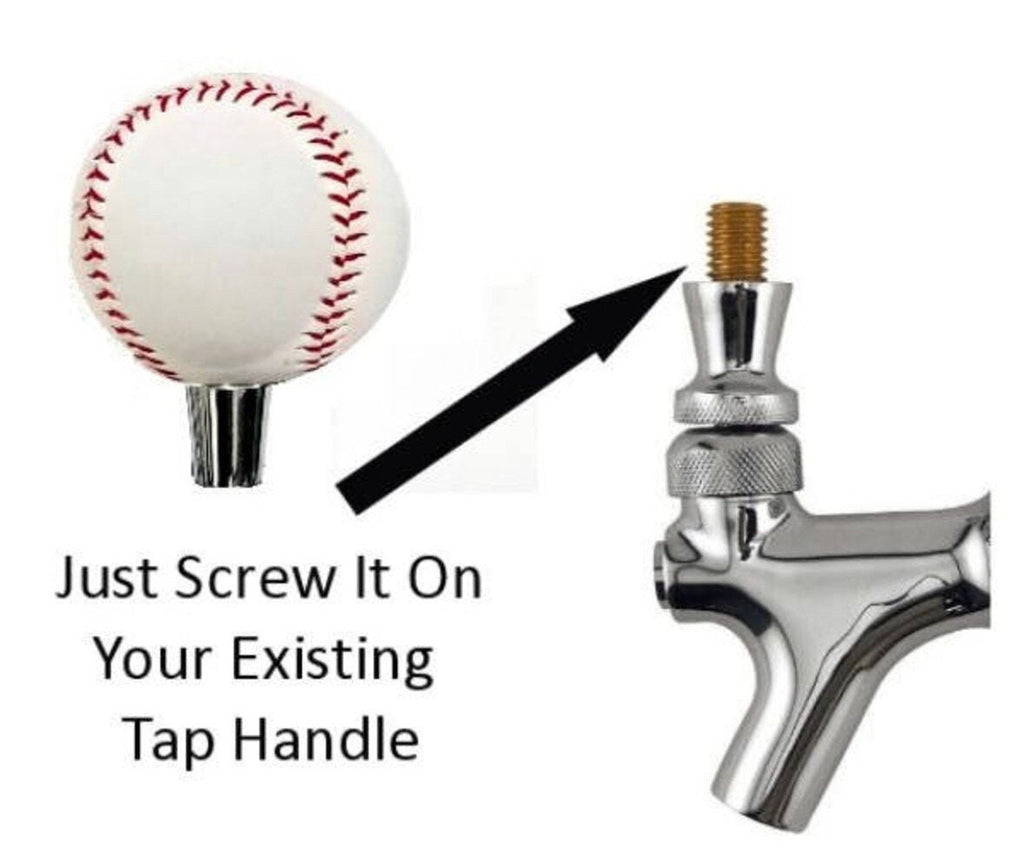 Custom Major League Baseball Beer Tap, All Teams Available Cubs Phillies Yankees Astros Dodgers Angels