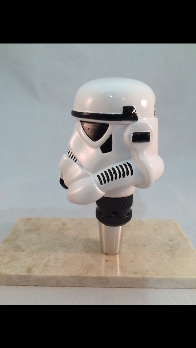 Storm Trooper beer tap handle Star Wars