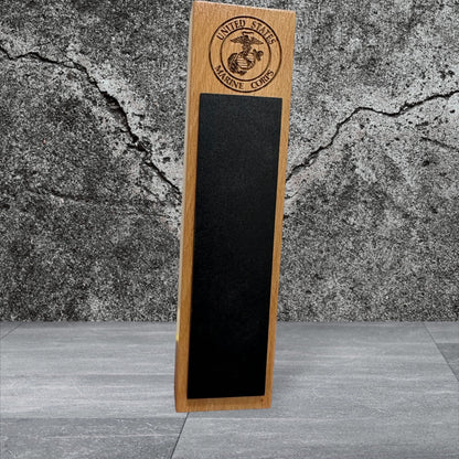 Custom Armed Forces Chalk Beer Tap, Marines, Army, Air Force, Navy, Coast Guard