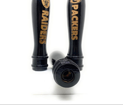 NFL Custom Beer tap handle every team available engraved black 6”