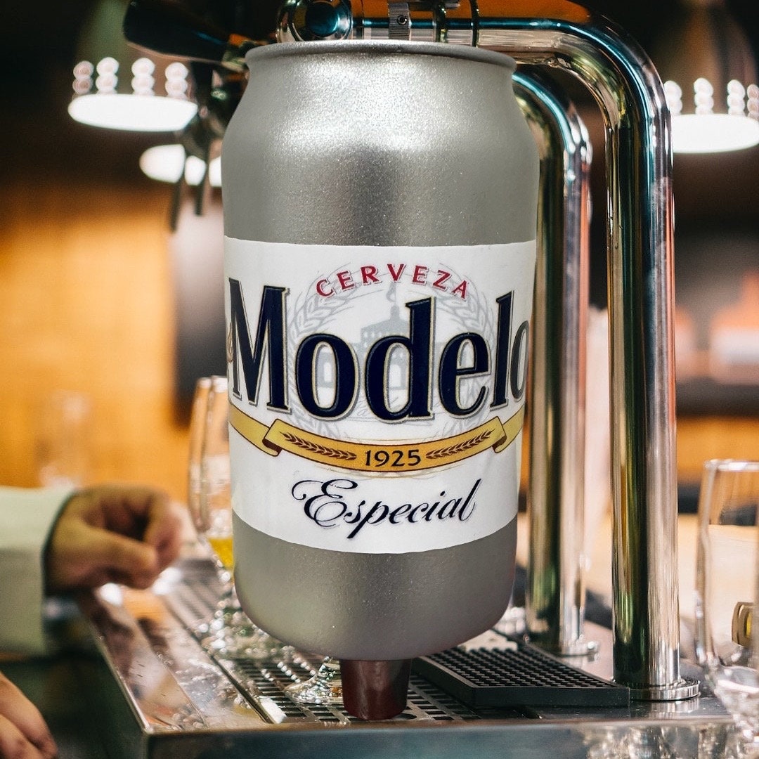 Modelo Beer Can cerveza especial Themed Beer tap Handle