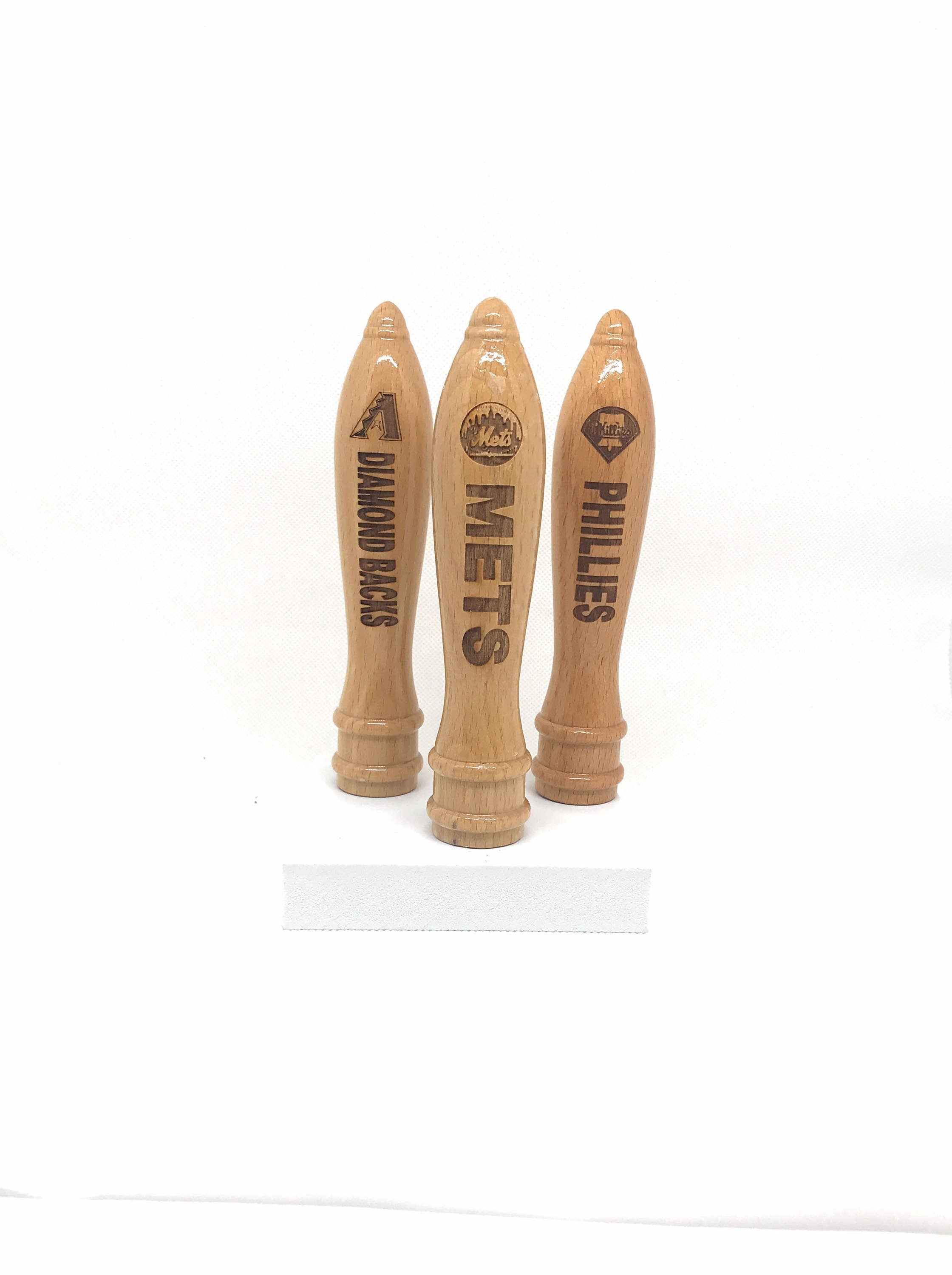 Custom Major League Baseball Beer Tap, All Teams Available Indians Orioles Padres Cardinals RedSox Red Sox White Sox