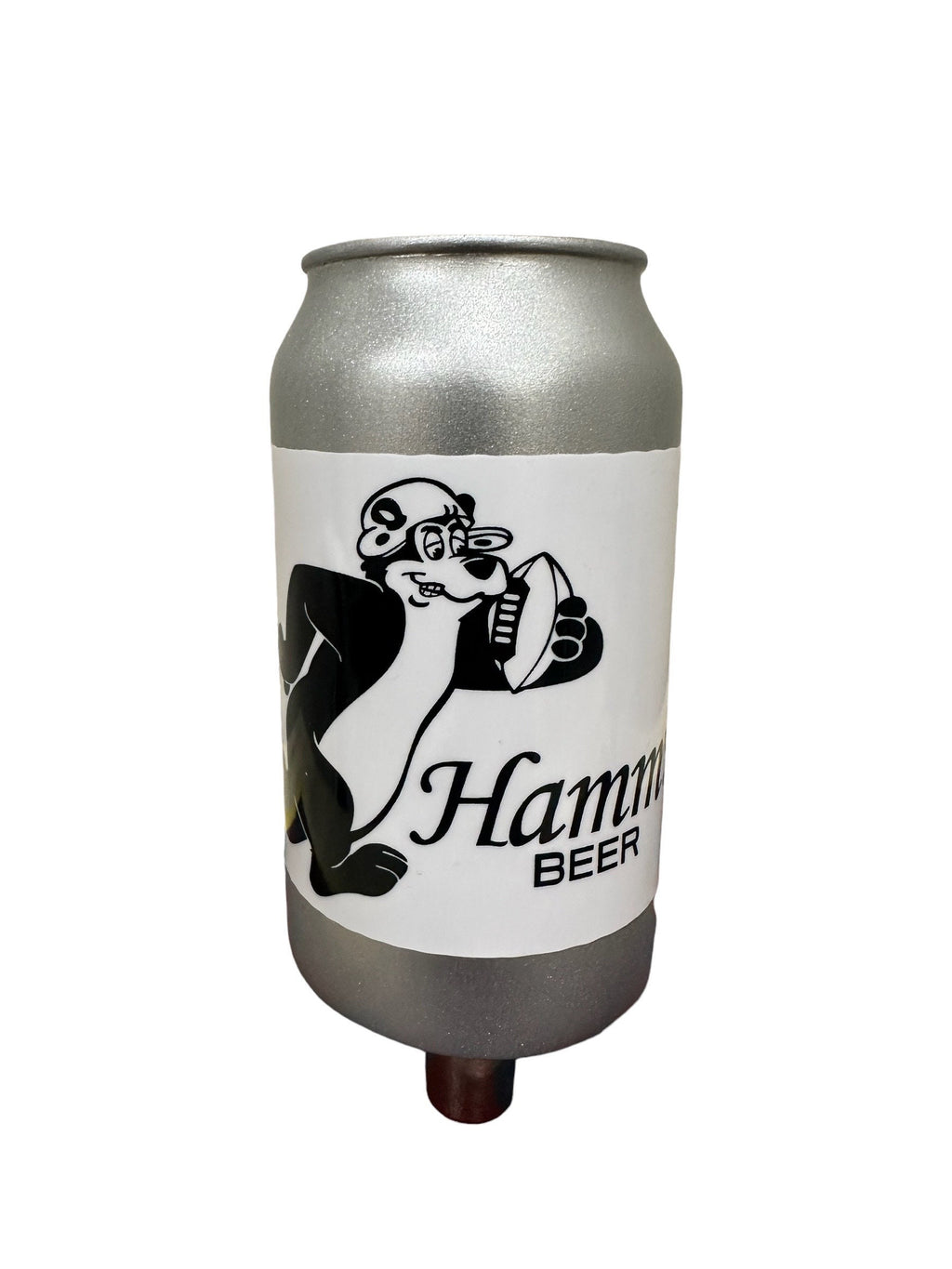 Hamms Beer Can Football Bear Themed Beer tap Handle