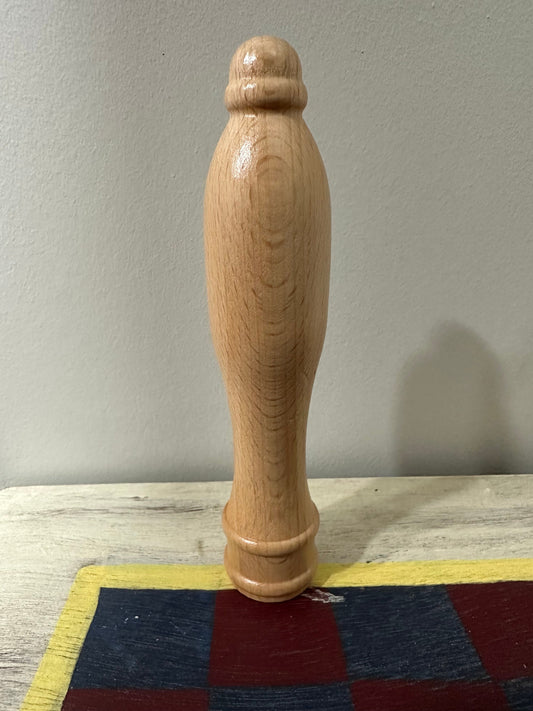 Six inch wooden Beer tap handle pub style