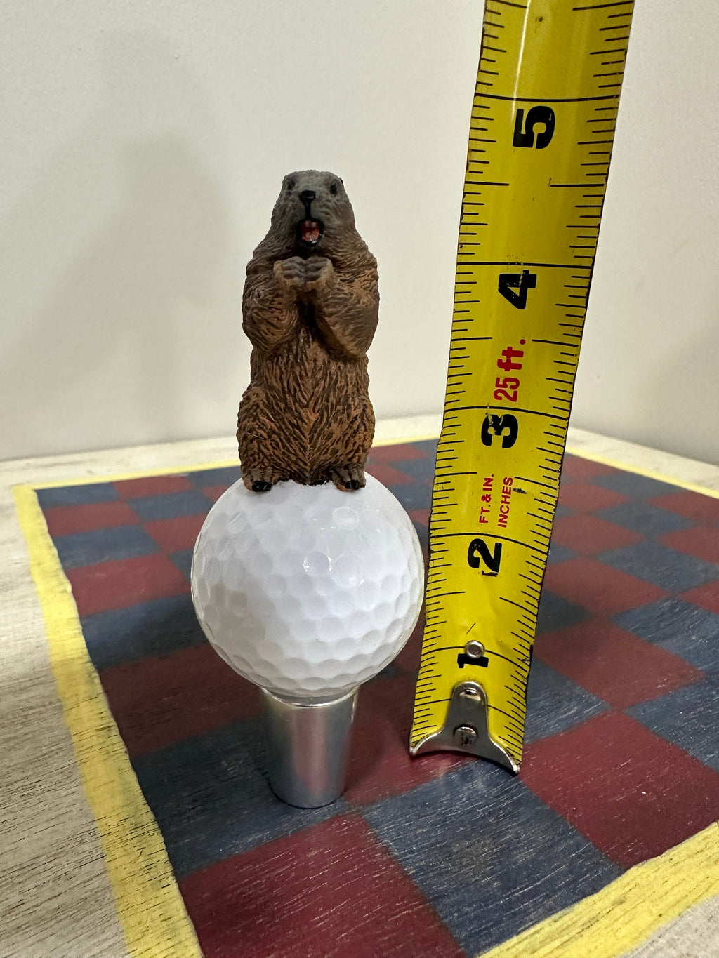 Golf Ball Gopher Caddyshack Beer tap handle
