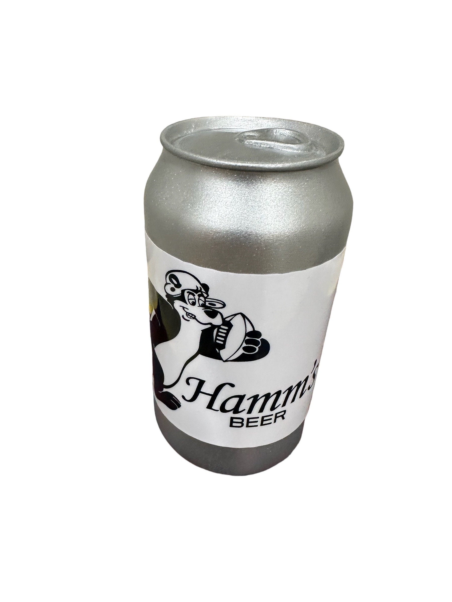 Hamms Beer Can Football Bear Themed Beer tap Handle