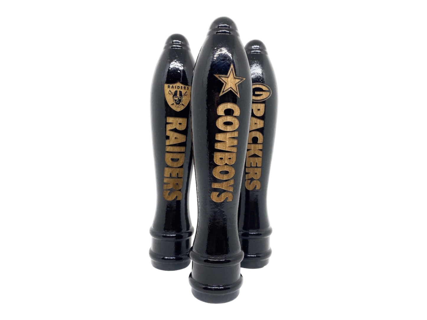 NFL Custom Beer tap handle every team available engraved black 6”