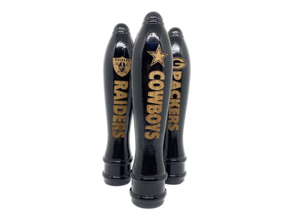 NFL Custom Beer tap handle every team available engraved black 6”