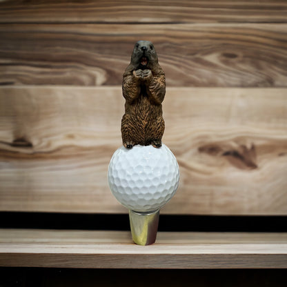 Golf Ball Gopher Caddyshack Beer tap handle