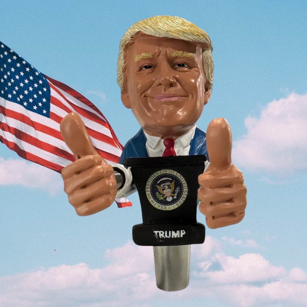Donald Trump Beer Thumbs Up Tap Handle 2020 2024 45 President MAGA