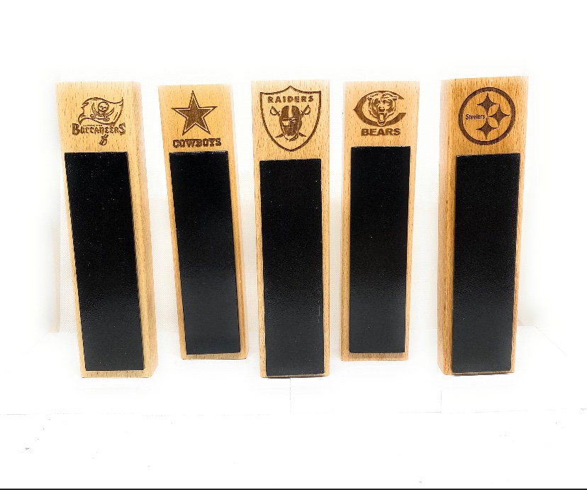 NFL Custom Beer tap handle every team available Chalk Chalkboard